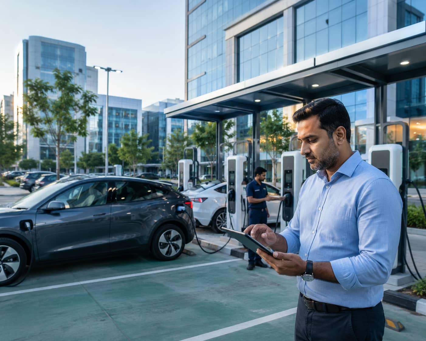 Commercial EV Station